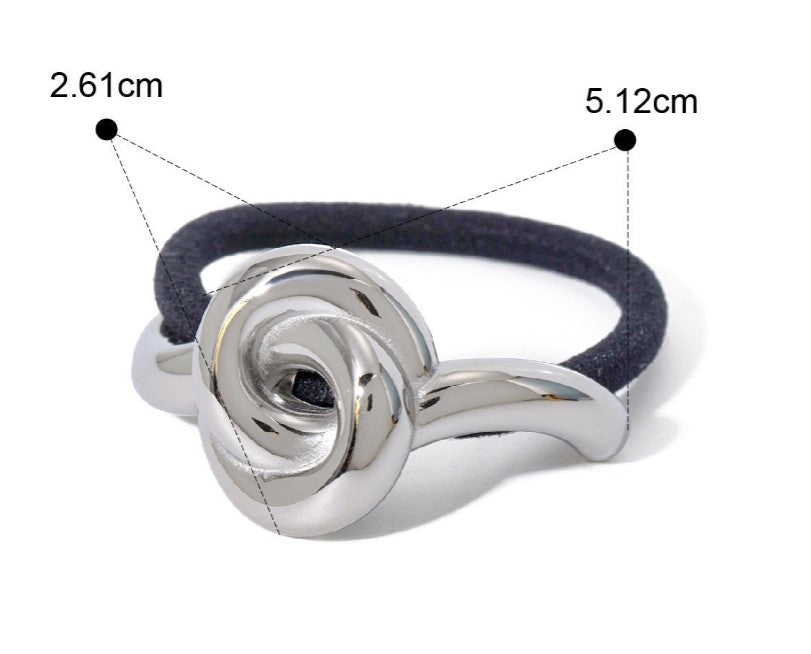 PLAUKŲ GUMYTĖ ROŽĖ