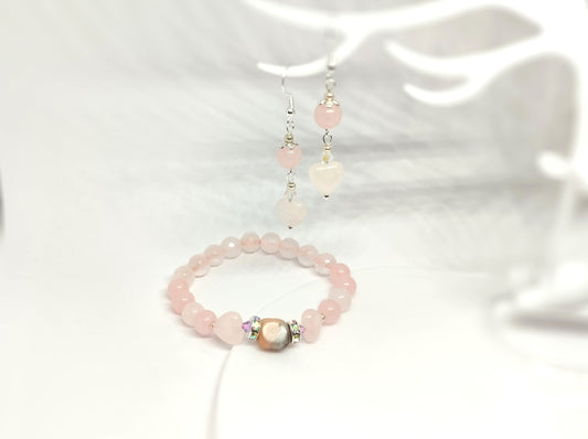 ROŽINIS KVARCAS IR ROŽINIS OPALAS